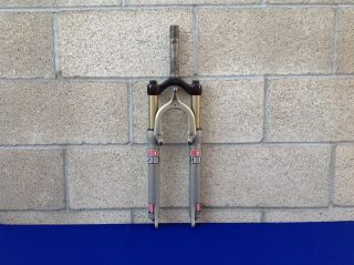 Vintage Rock Shox Judy Xc Suspension Fork For 26 " Wheel 1 " Threaded 145mm Long