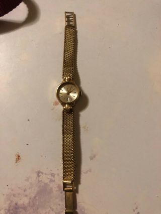 Vintage Ladies Tudor By Rolex Wrist Watch Runs No Crystal 5182