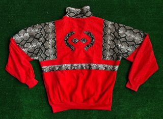 Vintage 80 ' s TROOP Snake Red Zip Up Jacket Hip Hop Size Large OG Rare LL Cool J 5