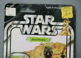 Star Wars Vintage Kenner 12 Back - SAND PEOPLE - MOC 2