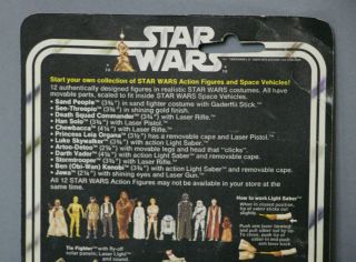 Star Wars Vintage Kenner 12 Back - SAND PEOPLE - MOC 9