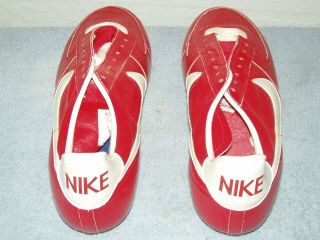 VINTAGE NIKE 70 ' s / 80 ' s BASEBALL CLEATS OLD STOCK MADE IN THE U S A 2