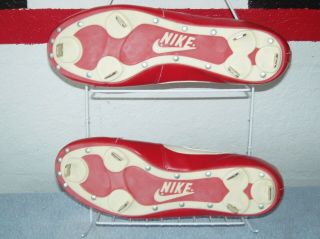 VINTAGE NIKE 70 ' s / 80 ' s BASEBALL CLEATS OLD STOCK MADE IN THE U S A 5