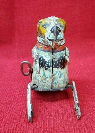 Antique Flippo Wind Up Dog