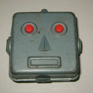 1950 ' s Japan Nomura Toy Radar Robot Japanese Tin Rare Vintage Battery - op 7