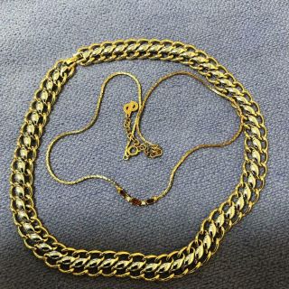 【authentic】christian Dior Vintage Pierre Cardin Necklace Set Cd245