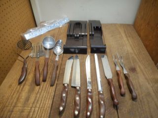 L4231 - Vintage Cutco Knives Utensils & Holders 7