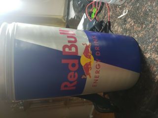 Rare Authentic Vintage Red Bull Energy Drink Insulated Backpack Cooler 5