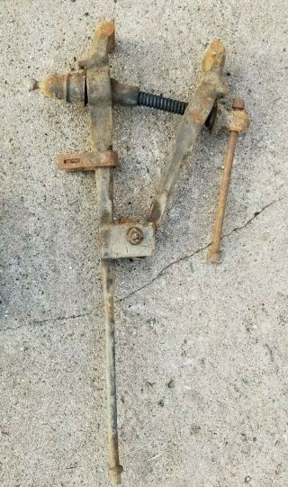 Vintage Blacksmith Post Vise Tool 4 - 3/4 