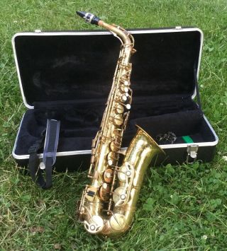 Vintage Noblet Alto Sax - Rare Model - Made In Paris France - Playing