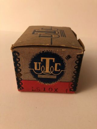 UTC United Transformer Co LS - 10X Audio Transformer NIB Vintage NOS 5