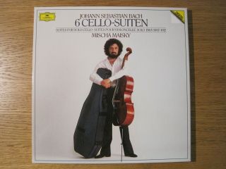 Mischa Maisky " Bach: 6 Cello Suites " Orig Dg Digital Box - Very Rare