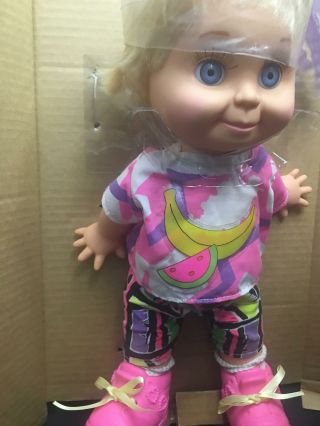 1990 Vintage Baby Face Doll So Sweet Marcy 1 Doll Galoob Rare MIB htf 12