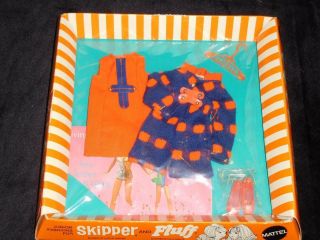Vintage 1970 Skipper Fluff Barbie Doll - Double Dashers Outfit 3472 - - Nrfb - Nib