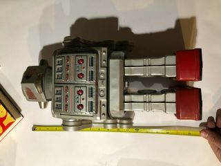 Vintage Attacking Martian Robot 1960s Japan Space Tin Battery Operated