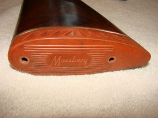 Vintage Mossberg 500 Walnut Butt Stock and Forend Set - 12 Ga. 5