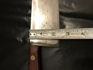 Vintage LAMSON & GOODNOW Carbon Steel Chef Knife 12.  5” Blade Overall 18” Tang 6