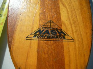 Vintage Nash,  Sidewalk Surfboard,  