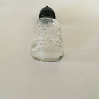 Reliable Doll Glass Baby Bottle 3 3/4 