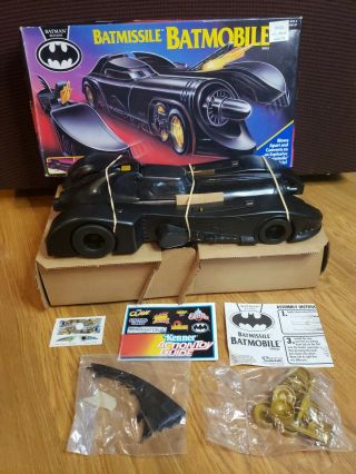 Vintage Batman Returns Batmobile Batmissile Nib (kenner,  1991) Great Collectible