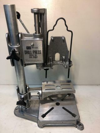 Vintage Craftsman Drill Press Stand Model No.  335.  25987
