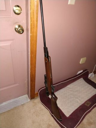 Diana Air Rifle Pellet Gun W/scope Mod 36/177 4.  5mm Germany - Vintage - Rifle - Hunt