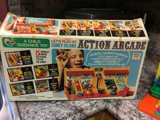 Vintage Coney Island Action Arcade Game