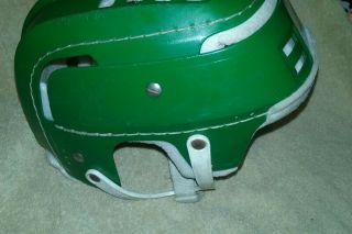 Vintage Green Cooper SKB 100 Hockey Helmet Hurling Skateboard Canada Shape 4