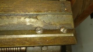 Vintage South Bend Lathe Lathe - From 1930 ' s 7