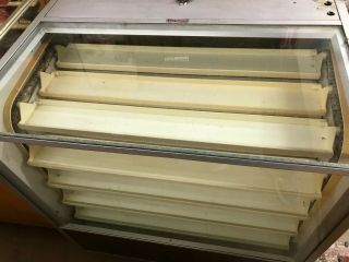 BERG SELECTOR ROTATING DISPLAY CASE - PICK UP ONLY DALLAS TX - GREAT Rare 2