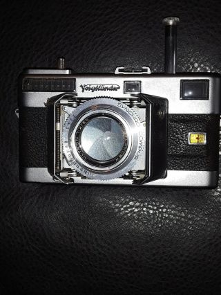 Vintage Voigtlander Vitessa Film Camera W/ Synchro Compur Ultron 1:3 50mm Lens