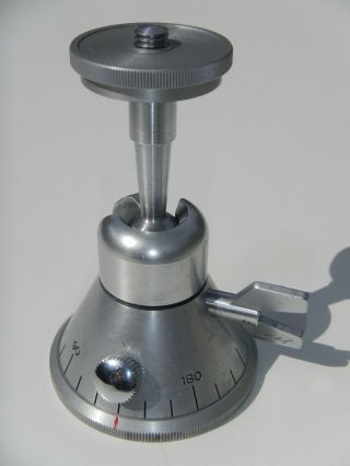 Vintage Linhof Precision Tiltop • 360º Degree Tripod Ball Head