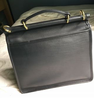 Coach 9927 Willis Bag Black Leather Handbag Vintage - - 2