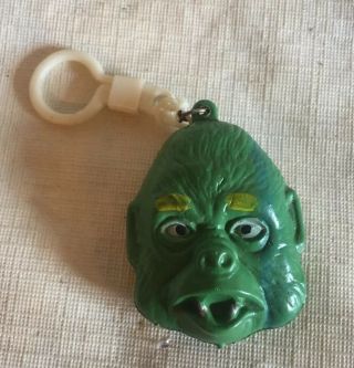 Vintage Gorilla / Monster Key Chain Coin Purse - (l;ds5