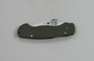 Rare In The Box Numbered C81fgd2p Spyderco Paramilitary Cpm - D2 Knife