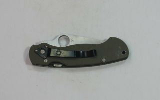 Rare in the Box Numbered C81FGD2P SPYDERCO Paramilitary CPM - D2 Knife 2