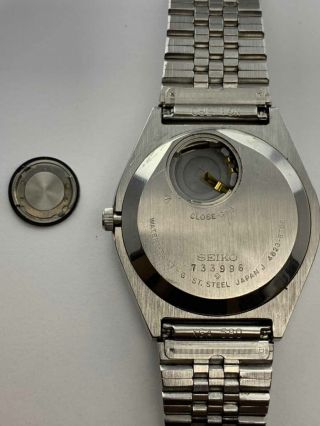 Vintage SEIKO KING QUARTZ KQ 4823 - 8100 Quartz Wrist Watch Japan 8