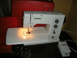 Vintage Bernina Record 830 Electric Sewing Machine with Hard Case 3