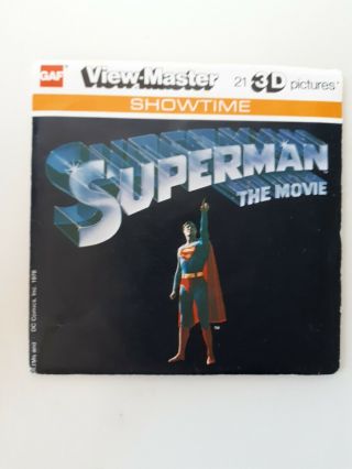 Superman The Movie - View - Master Reels With Booklet - 1978