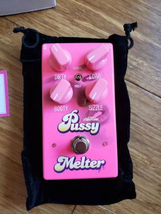 Steel Panther " Pussy Melter " Distortion Pedal - Rare & 1951