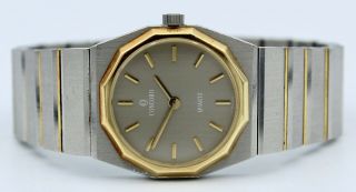 Vintage Concord Mariner Sg Watch 18k Gold Stainless Steel Women 