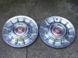 One 15 Inch Vintage 1957 Cadillac Hubcap 