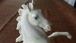 Vintage KARL ENS Germany Porcelain Horses Sculpture 5