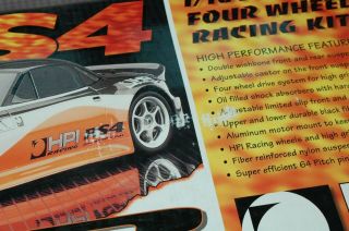 Vintage HPI rs4 first version 1/10 belt drive touring car 4