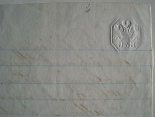 Vintage List of Slave Prices; Paper of Estelle Scott; B&G Imprint Seal; Undated 8