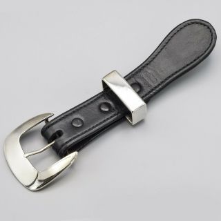 Vintage Horst Schrader Sterling Silver Belt Buckle 74.  6 Grams 2