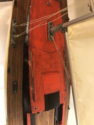 Kyosho Fairwind RC Vintage Sailboat,  Remote.  See12pics4details.  MAKE OFFER 5