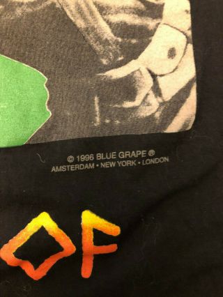 Vintage Type O Negative Liberation of Vinnland T Shirt Blue Grape 3