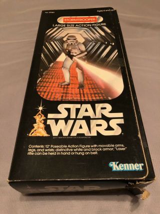 Vintage Star Wars Doll 12 " Storm Trooper Box/complete