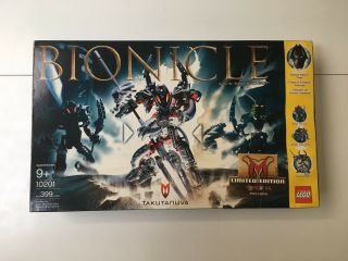 Lego Bionicle Takutanuva 10201 Complete w/ Box Manuals Toys R Us Ltd Ed 48419 4